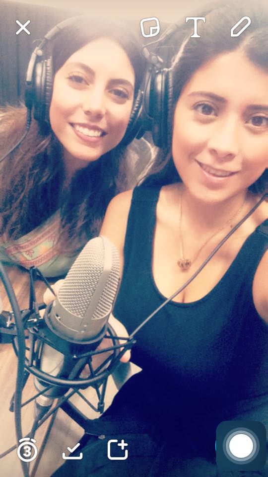 Atea Rangel y Laura Fierro