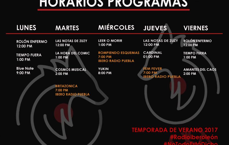 Temporada de Verano 2017