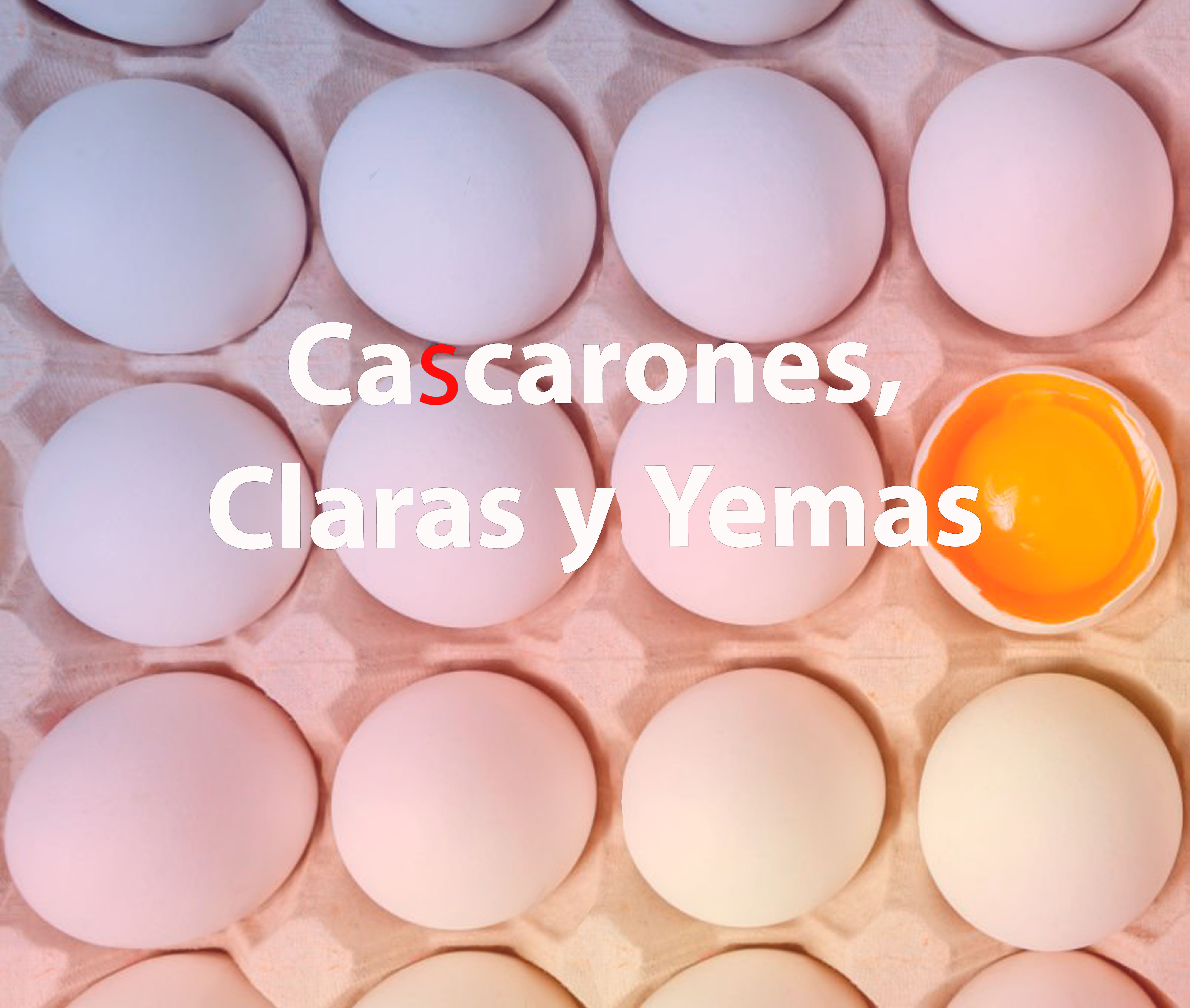 cCascarones, Claras y Yemas